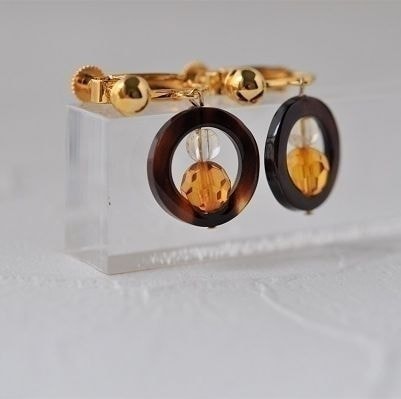 べっ甲、ベッ甲イソガイ、鼈甲、亀戸、浅草、アクセサリー、コハク、assort、amber、イヤリング、ピアス、
